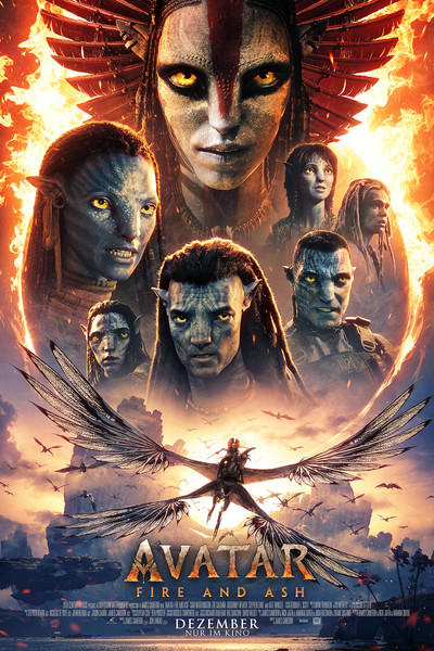 Poster für den Kinofilm Avatar: Fire and Ash
