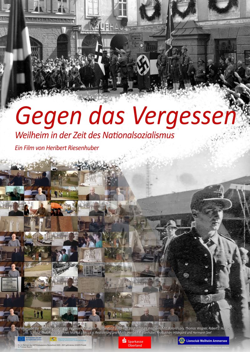 Poster für den Kinofilm Gegen das Vergessen