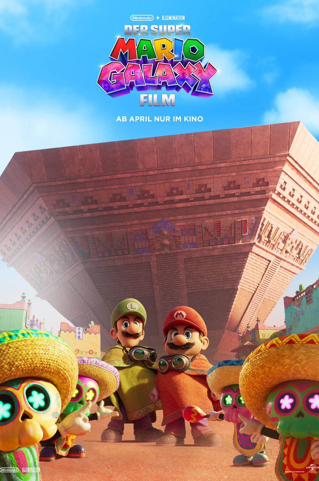 Film Poster von Der Super Mario Galaxy Film