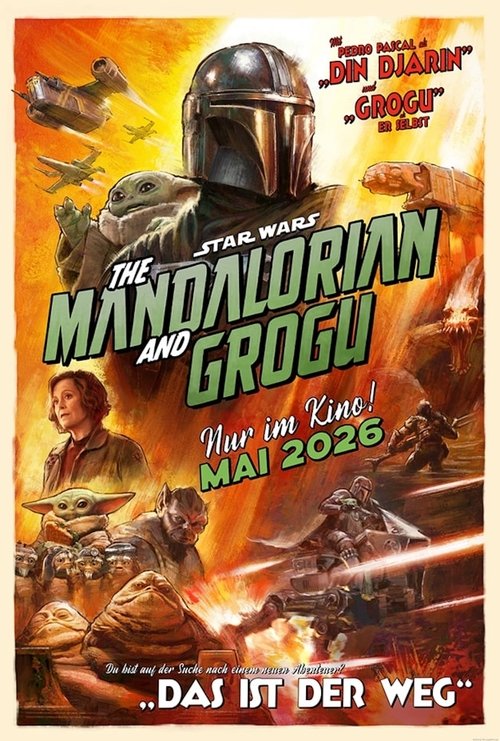 Poster für den Kinofilm Star Wars: The Mandalorian and Grogu