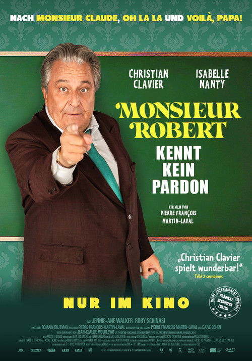 Poster für den Kinofilm Monsieur Robert kennt kein Pardon