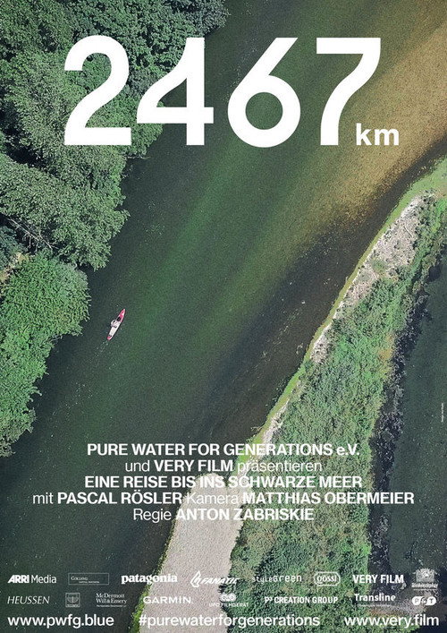 Poster für den Kinofilm 2467 km - Eine Reise bis ins Schwarze Meer