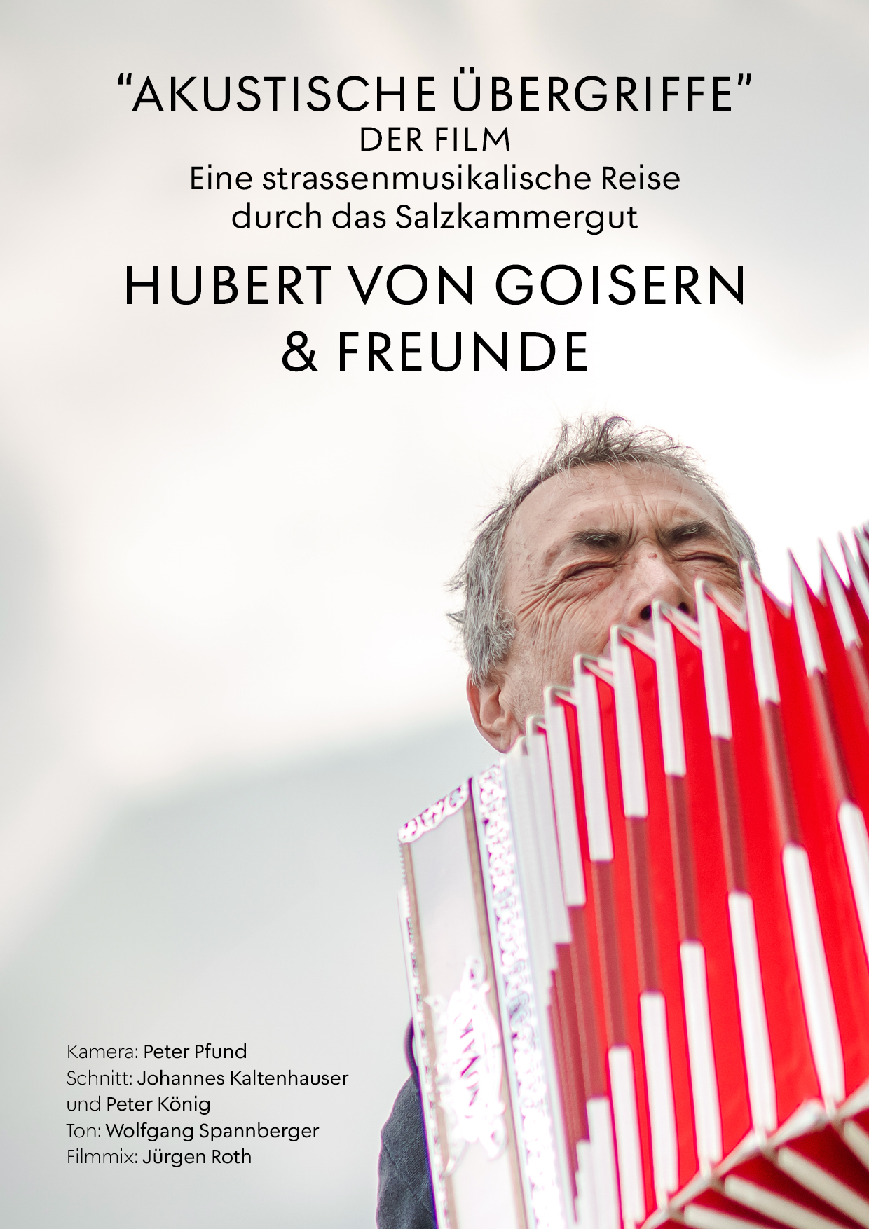 Poster für den Kinofilm Akustische Übergriffe - Hubert von Goisern & Freunde