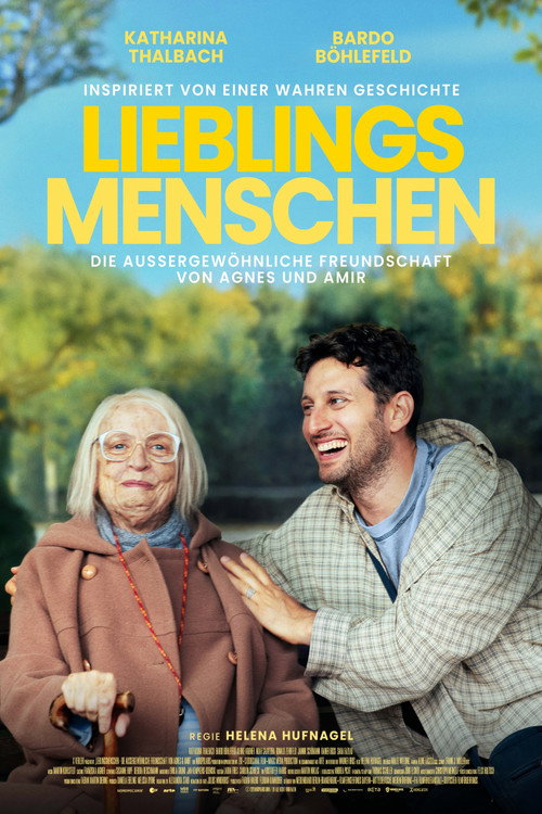 Poster für den Kinofilm Lieblingsmenschen - Die außergewöhnliche Freundschaft von Agnes & Amir